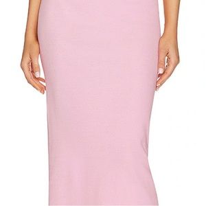 Victorias Secret BABY PINK MAXI SKIRT SEXY WITH TWO SIDE SLITS
